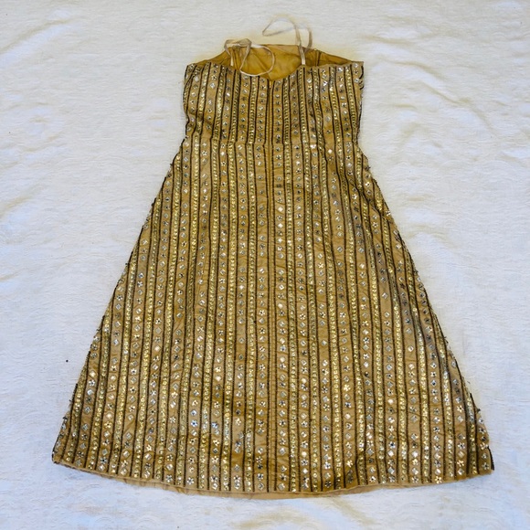 EUC**TRACY REESE**Gold STUNNING Party Dress - Picture 3 of 4